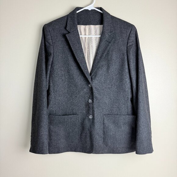 Vintage TiCA Wool Blazer Jacket - Union Made SZ 8 - Picture 1 of 9